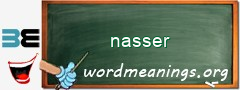 WordMeaning blackboard for nasser